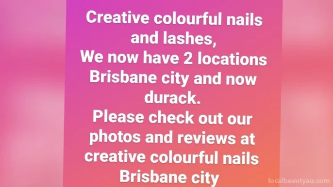 Creative colourful nails and lashes, Brisbane - Photo 1