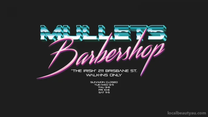 Mullets Barbershop, Launceston - 