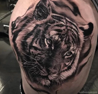 Blk cat Tattoo, Melbourne - Photo 1