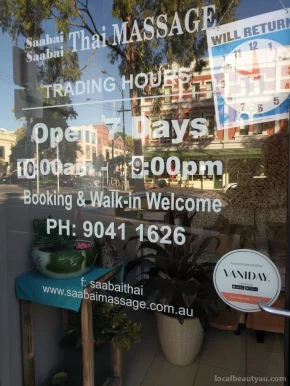 Saabai Saabai Thai Massage, Melbourne - Photo 1