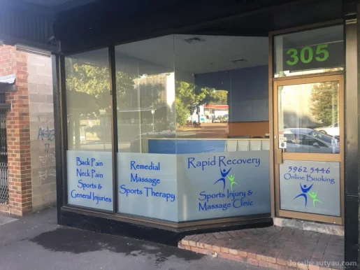 Rapid Recovery Sports Injury & Massage Clinic, Melbourne - Photo 1